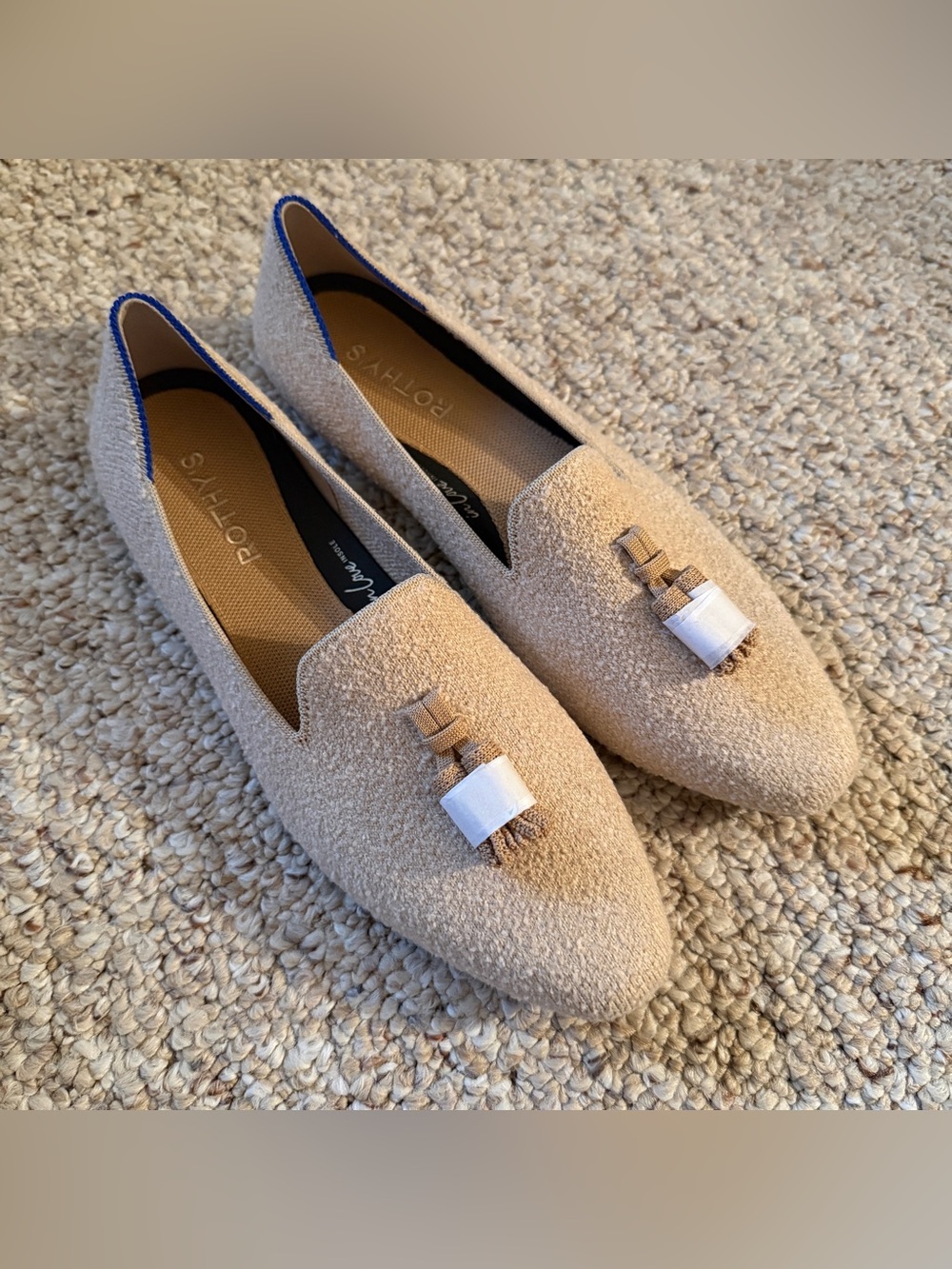 NIB Rothy’s The Almond Tassel Loafer Size 8.5